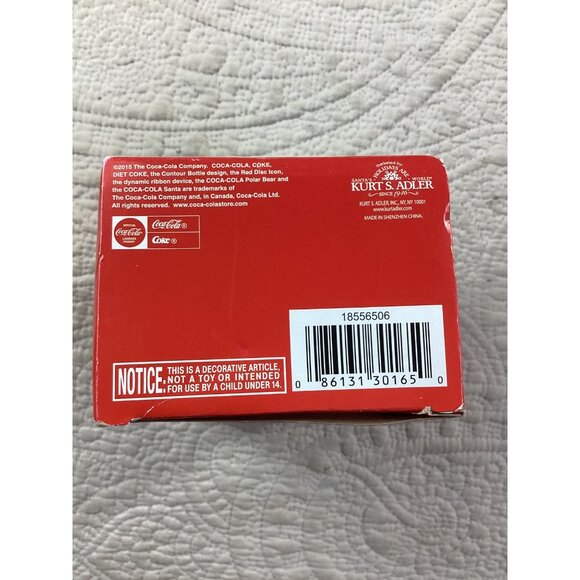 Coca-Cola Christmas Tree Ornament Soda Can*Sunglasses Kurt S Adler*Holiday Gift - Picture 5 of 5